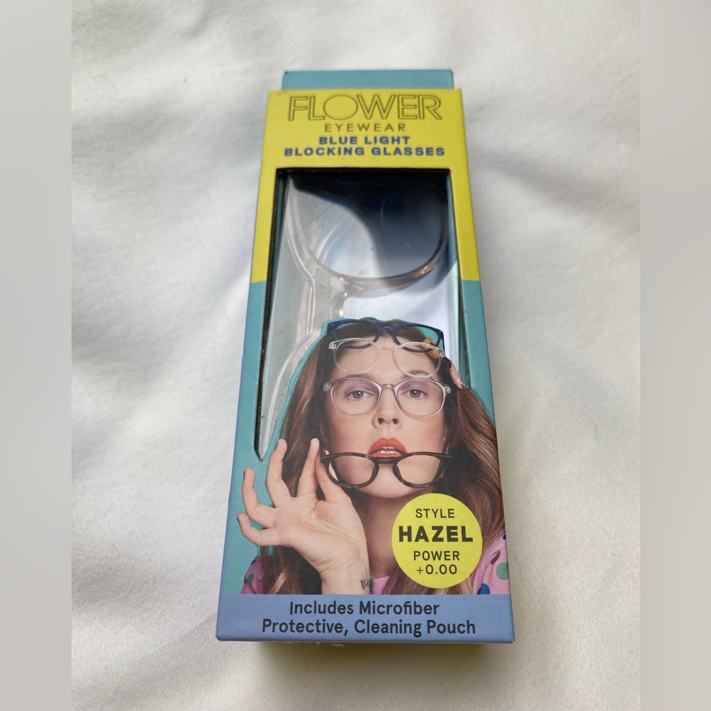 Flower Eyewear Blue Light Blocking Glasses Hazel Style